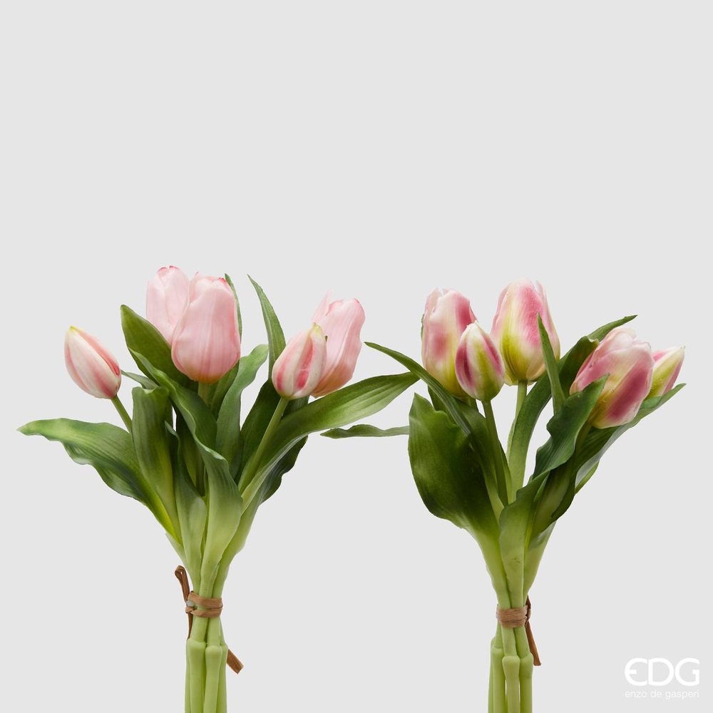 Bouquet of 5 Tulips Olis  Antique Pink