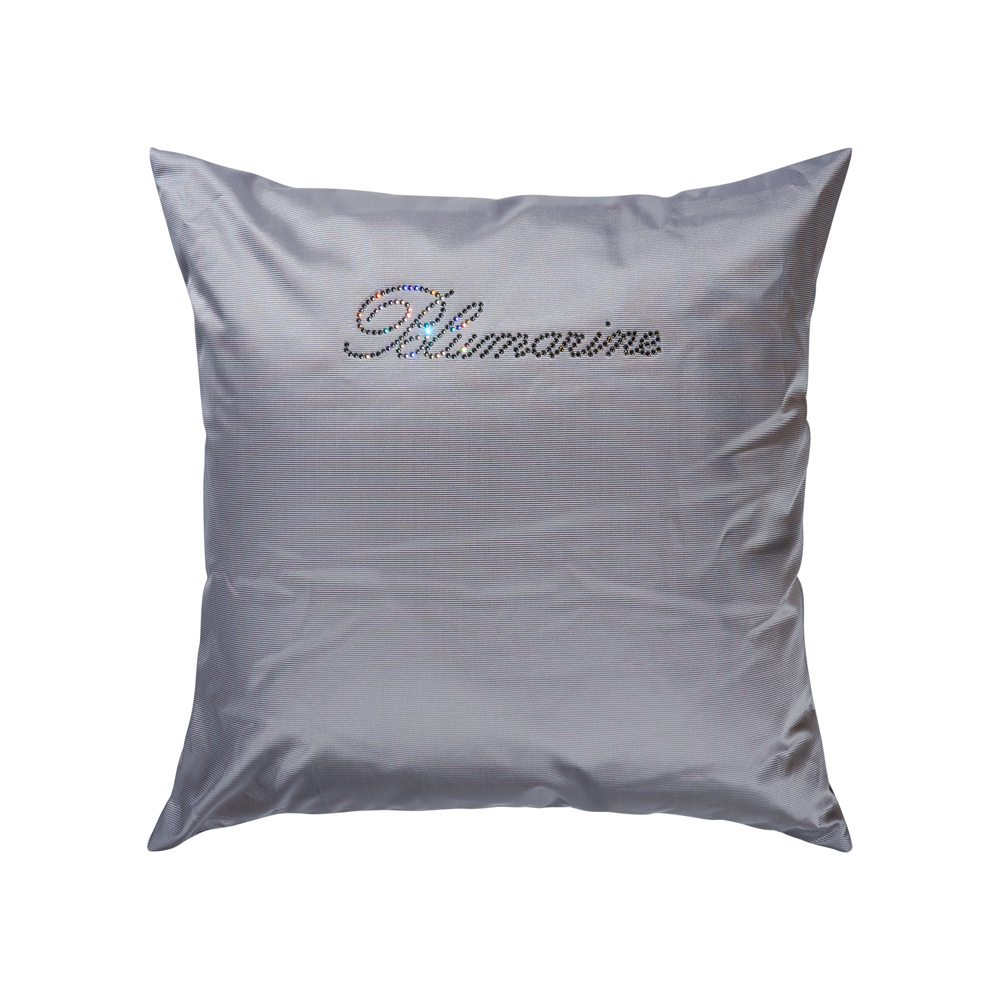 Pernă decorativă Note Blu 60X60 Silver