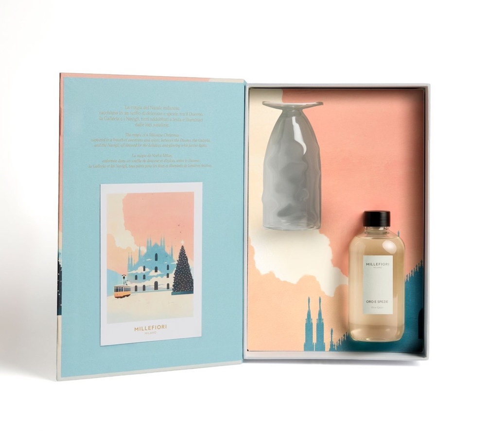 Gift set Christmas Diffuser Oro e Spezie