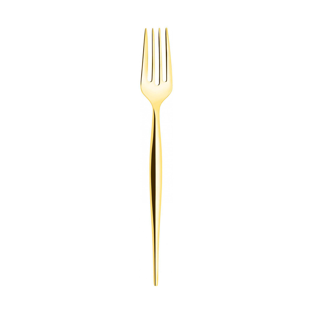 Natura Gold Set de 6 furculițe de desert în cutie cadou 