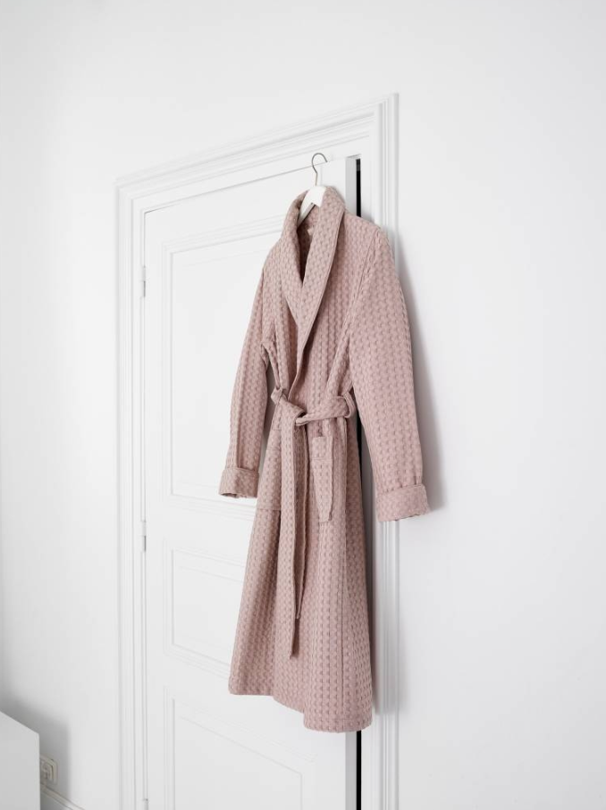 Viggo Bathrobe S dusty pink 