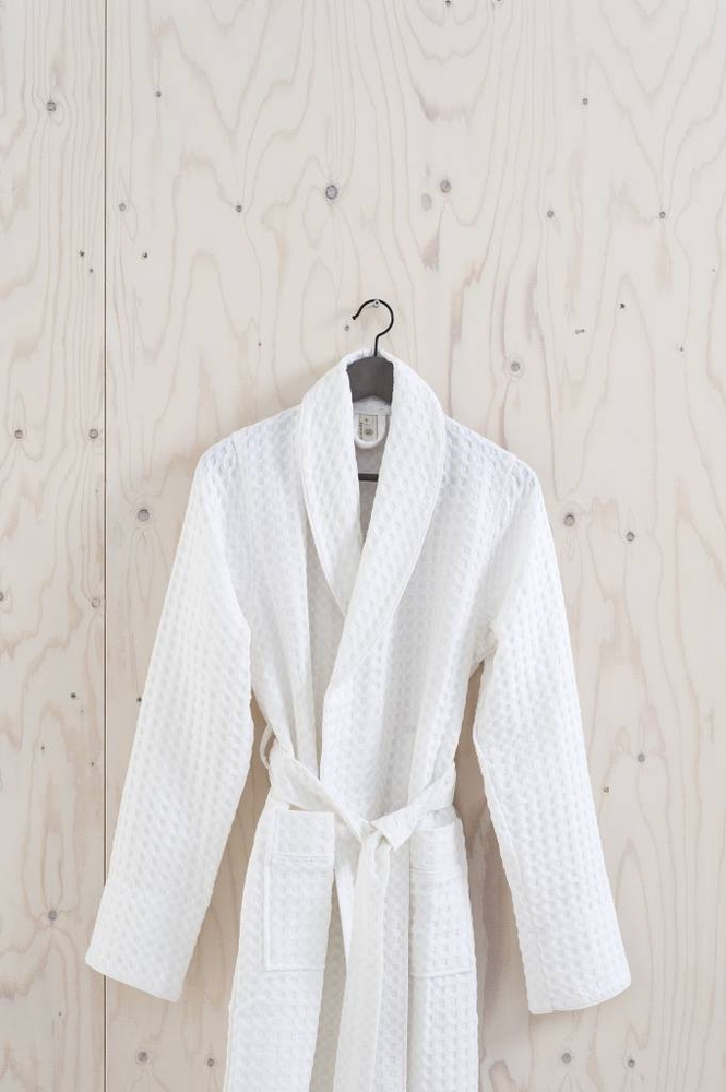 Viggo Bathrobe L white