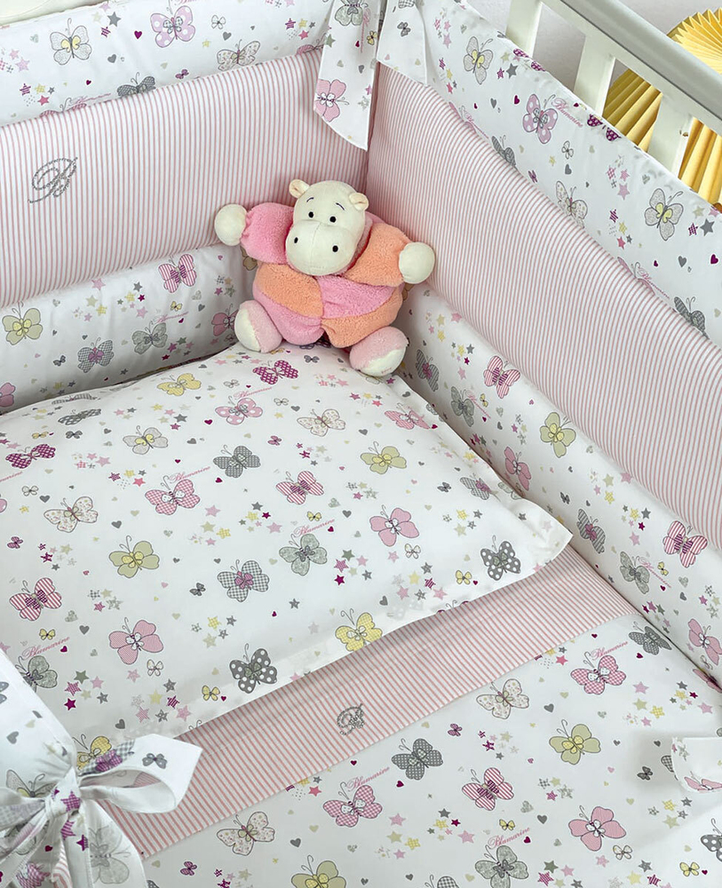 Lenjerie de pat Baby Farfalle