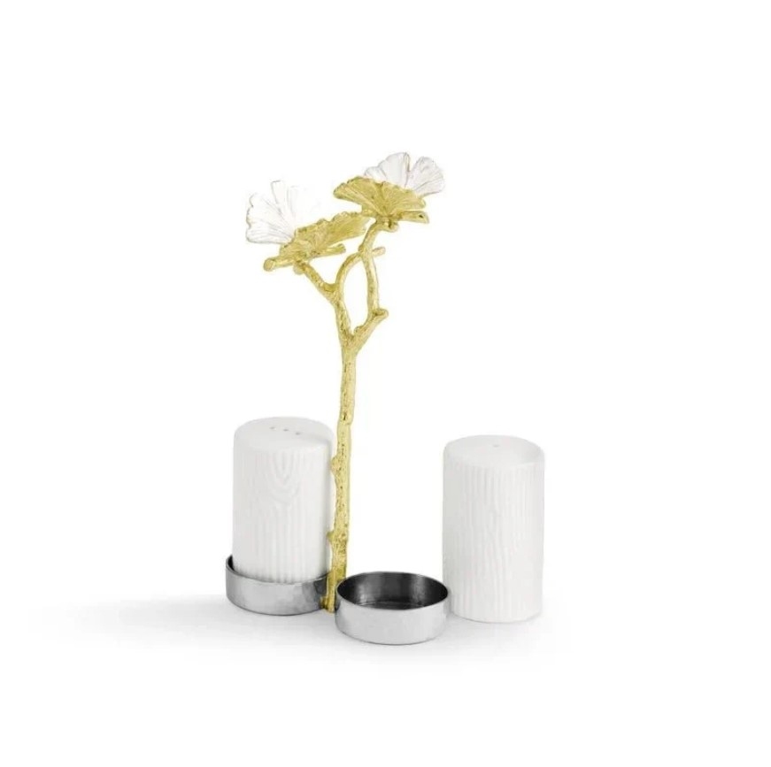 Butterfly Gingko Gold Set pentru condimente