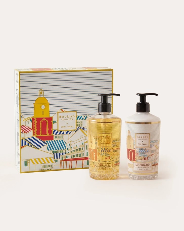 Set cadou loțiune de corp și mîini & săpun lichid А Saint-Tropez