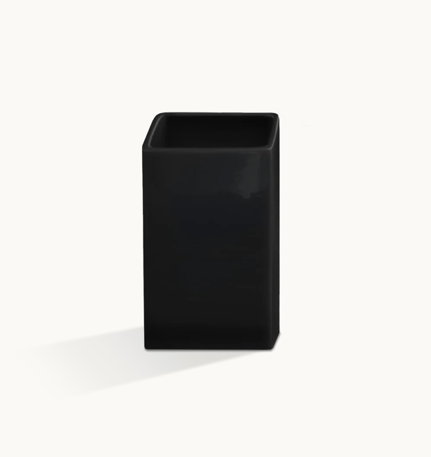 Porcelain DW 610 Стакан для зубных щёток black