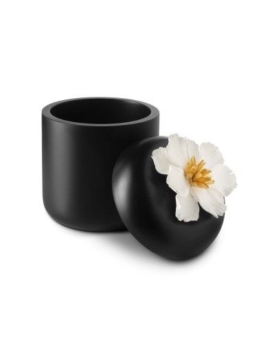 Casket Peony Black White