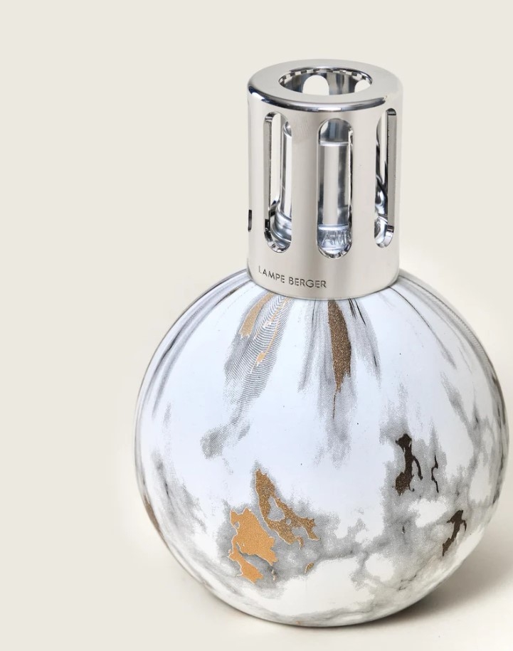 Lampe Marbrure Blanche