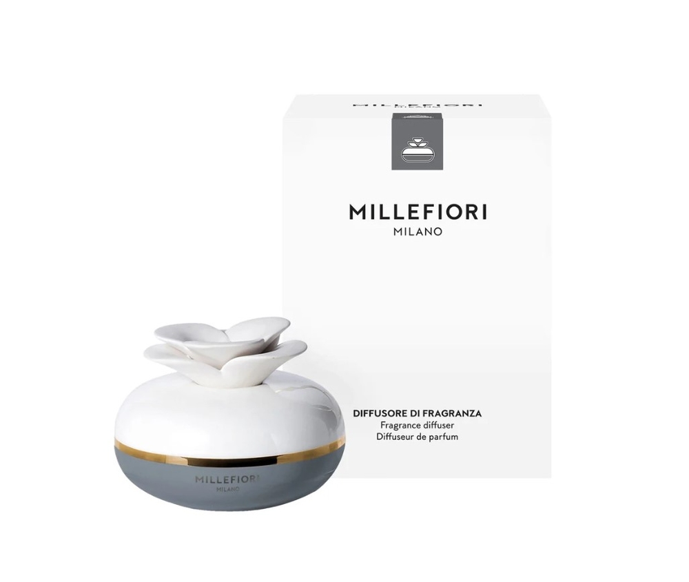 Difuzor cu floare ceramică Air Design Grey