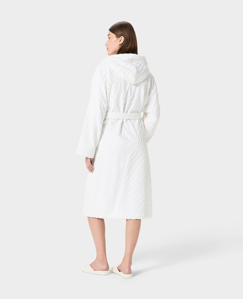Bathrobe Woman