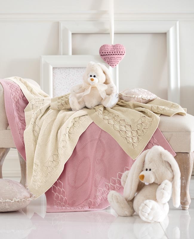 Pătură Cradle Baby Giardini sky blue