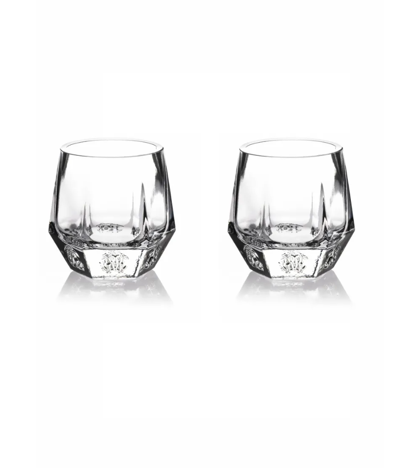 Desert Rose Set of 2 water glasses