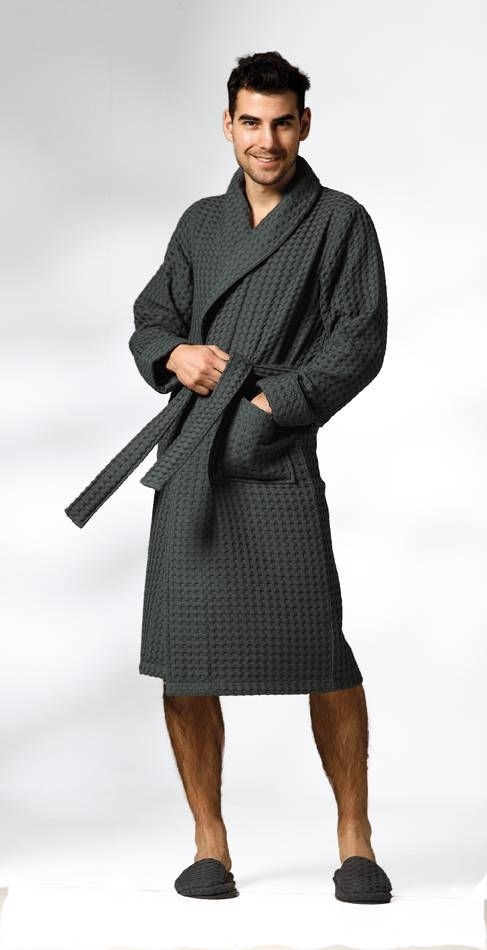 Viggo Bathrobe XL grey