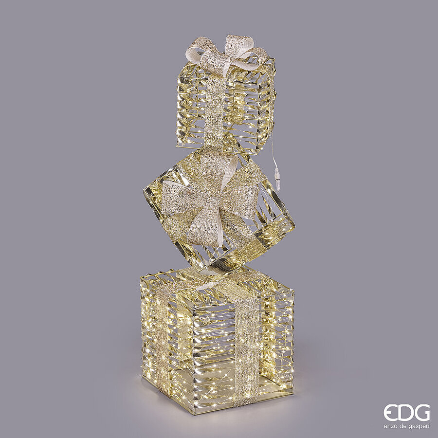 Декор LED Pacco Regalo Stripes 600MicroLED