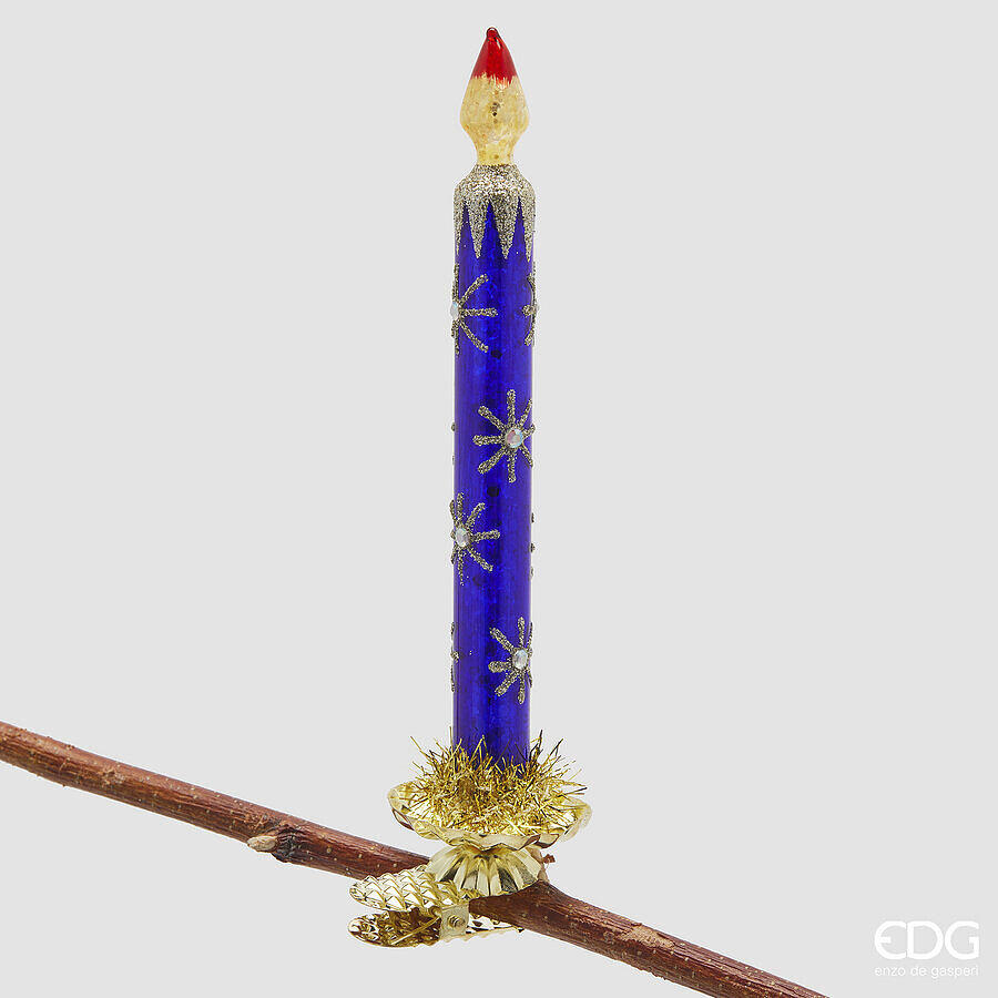 Decorațiune pentru brad Candela H18 Blue