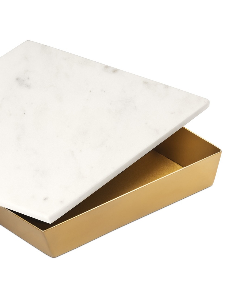 Cutiuță Myst Big White/Gold