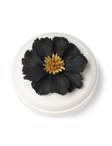 Cutiuță Peony White Black 