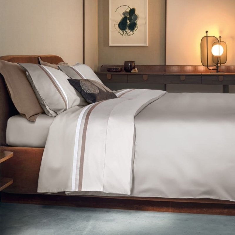 Постельное белье Kubric 250X200 Grigio+Avorio