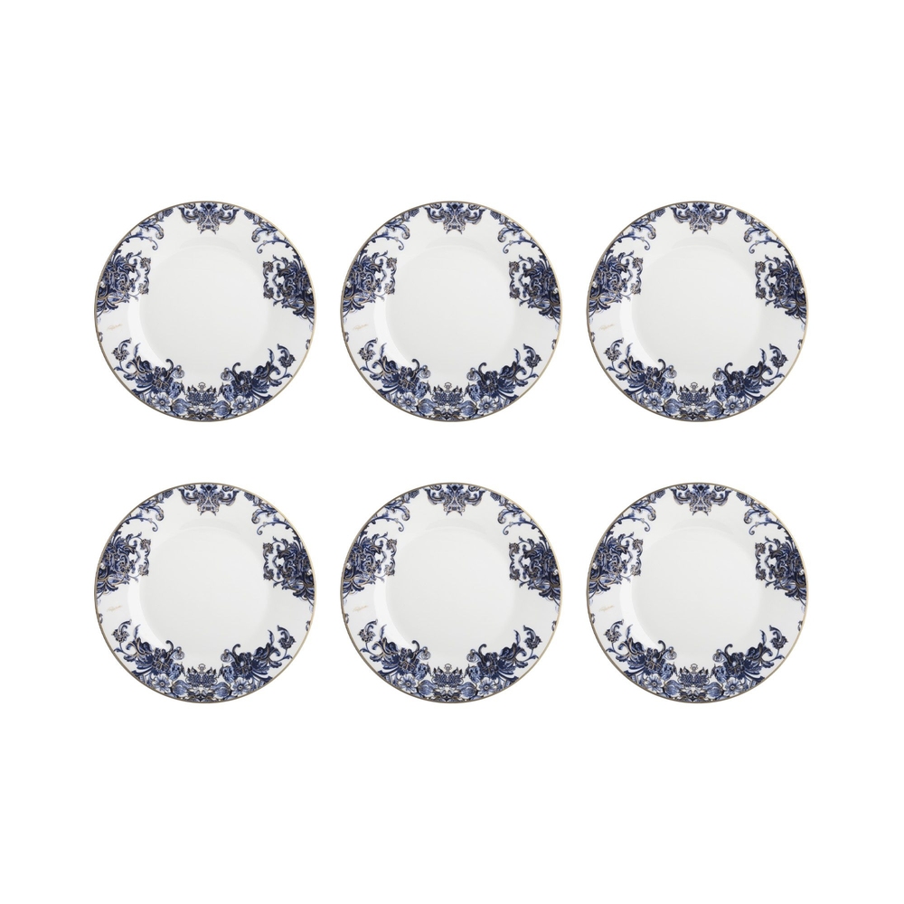 Azulejos Набор из 6 больших столовых тарелок 