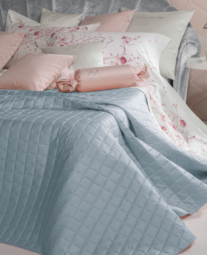 Bedspread Lory 220X270 stone blue