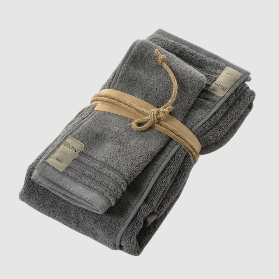 Комплект из 2-х полотенец Coccola Piombo