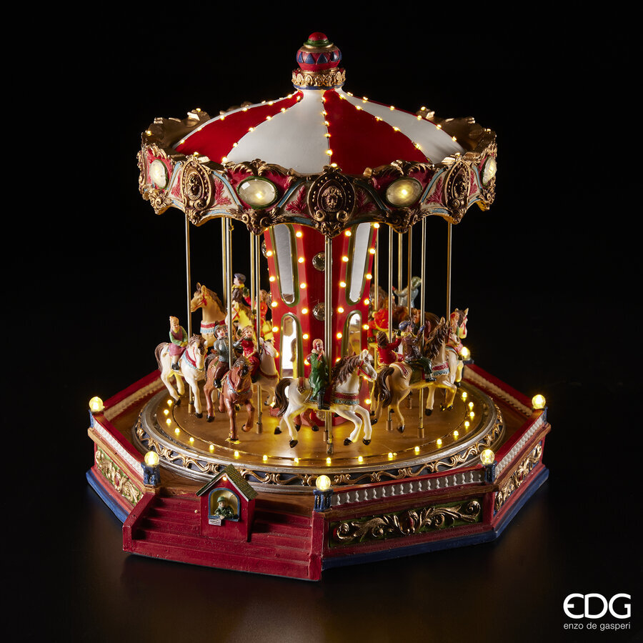 Decor muzical de Crăciun Carosello LED