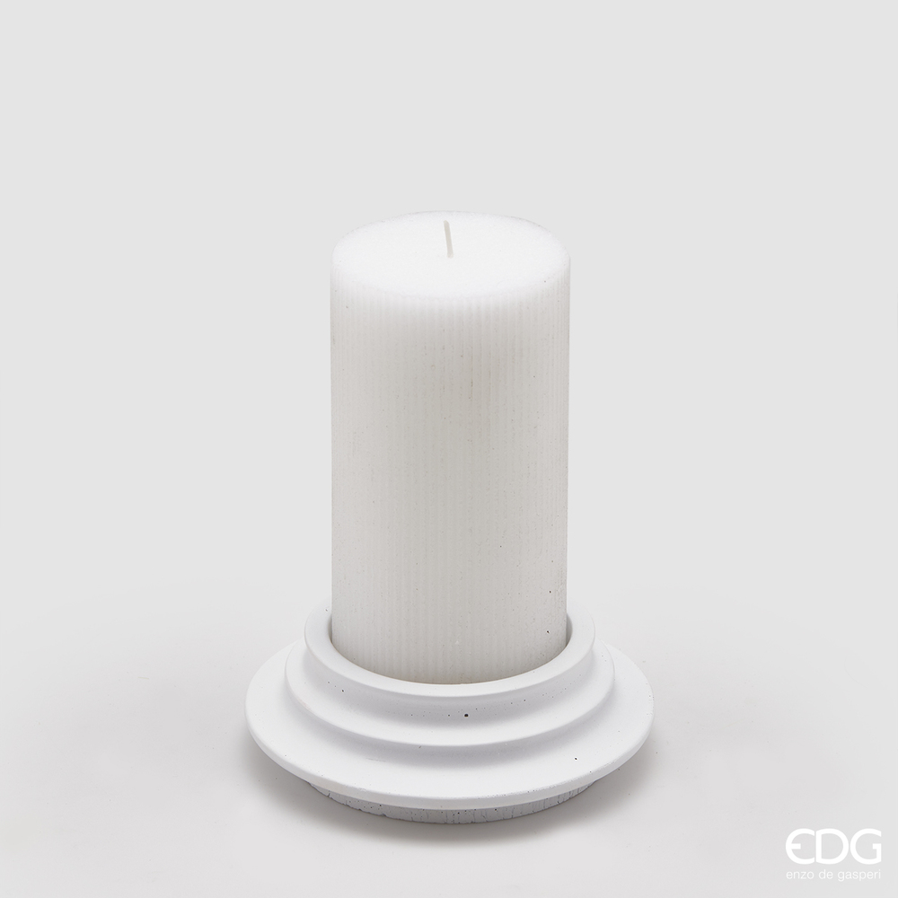 Ароматическая свеча Dorica c/Piatto White