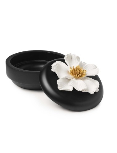 Cutiuță Peony Black White