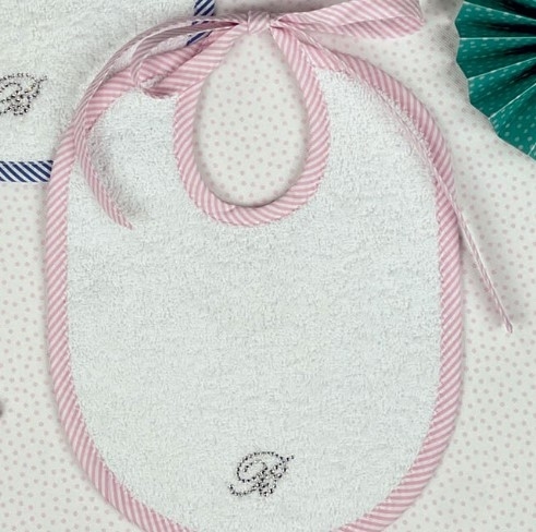 Set of 3 towel bib Navy Cipria