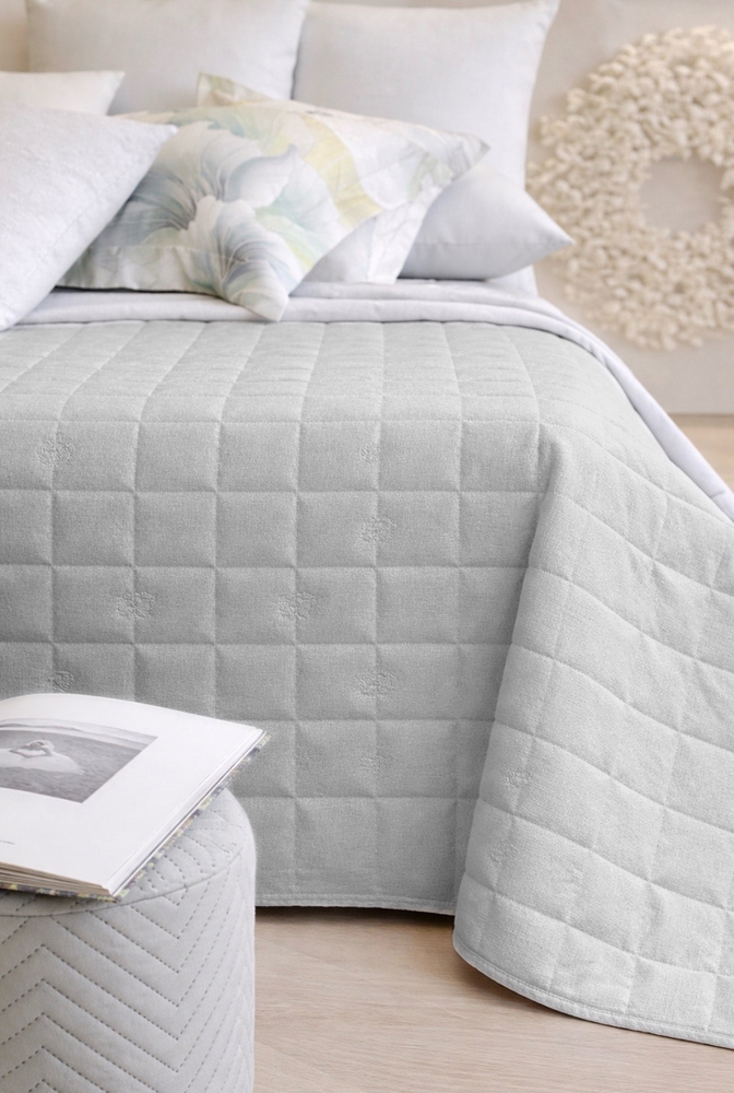 Bedspread Sunday 270X270 grey