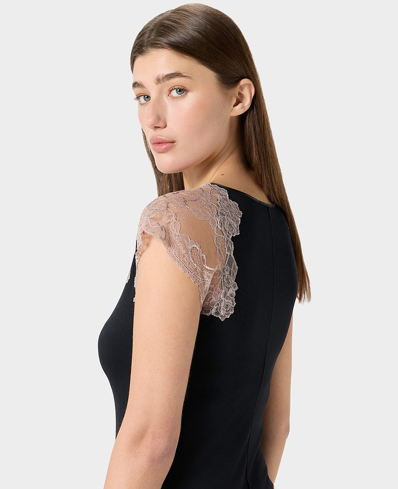 Long dress Sensuale 44 nero