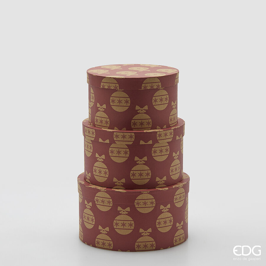 Set de 3 cutii decorative Decomix