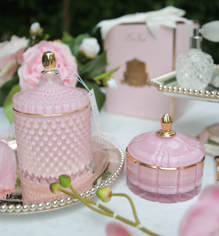Scented candle Pink Champagne