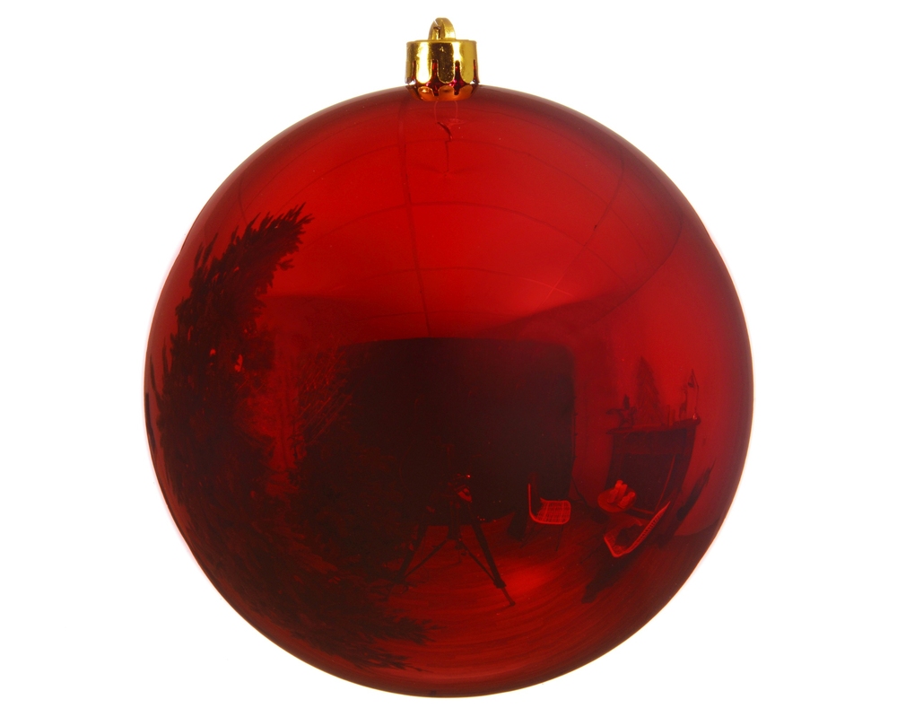 Jucărie brad Shiny D20 Christmas Red