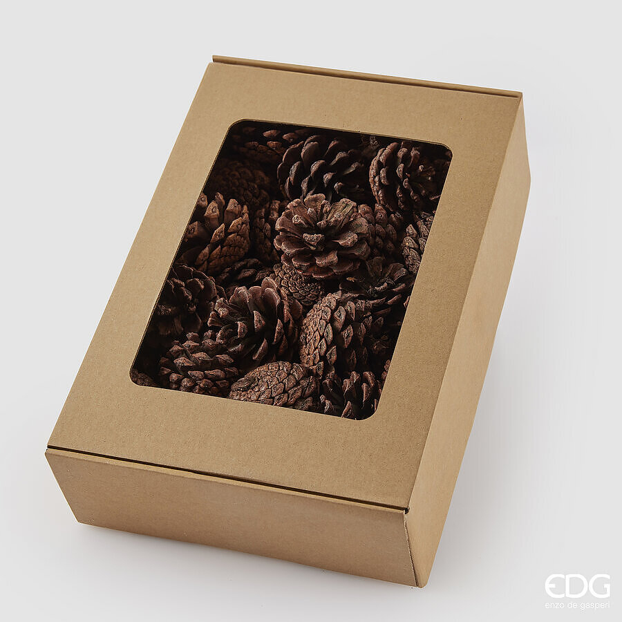 Set de conuri decorative Pigna Pino Dark Brown