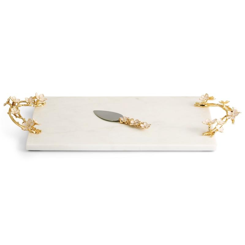 Cherry Blossom Platou pentru cașcaval cu cuțit 