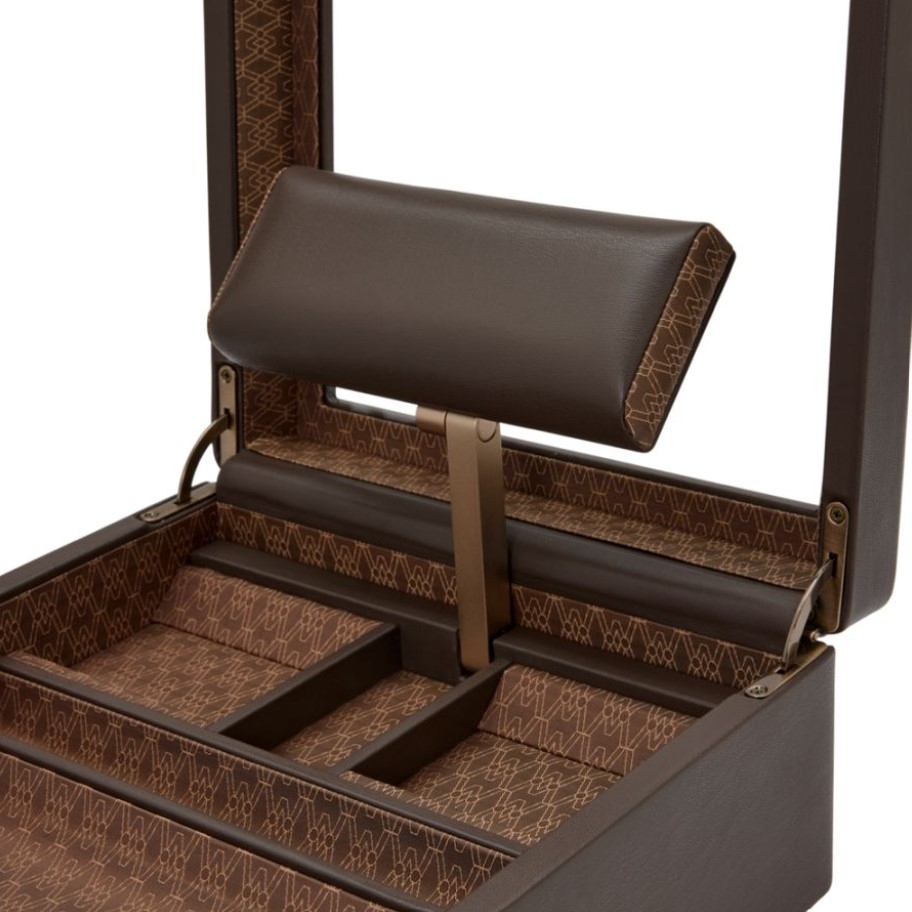 Cutie pentru bijuterii cu suport pentru ceas Earth Coffee