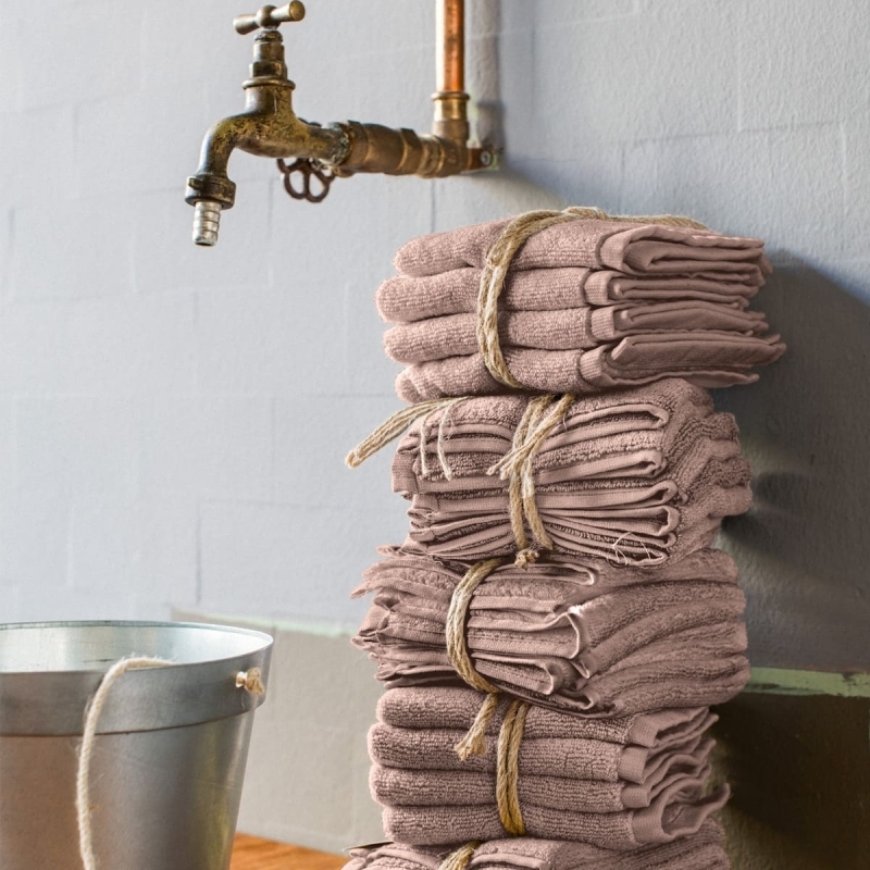 Set de 4 prosoape Coccola Rosa Boho