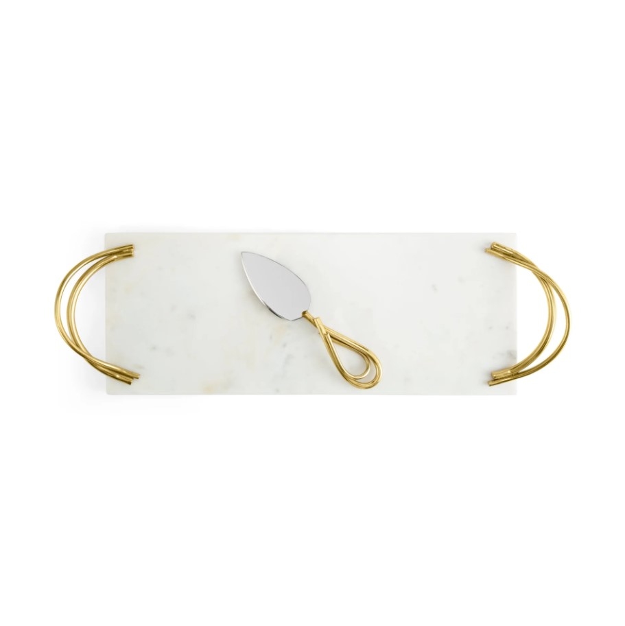 Calla Lily Platou pentru cașcaval cu cuțit