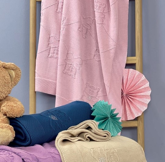 Pătură Orsetto Rosa