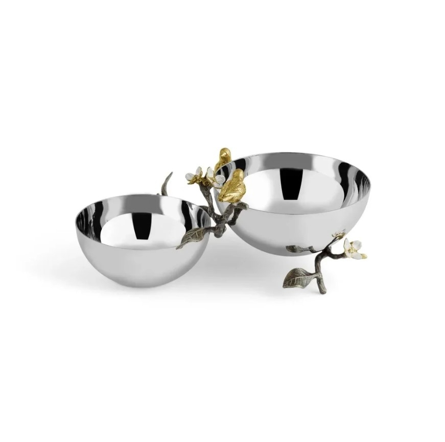 Lovebirds Double Dish