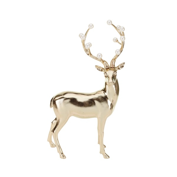 Decorațiune Pearl Antler Standing Deer