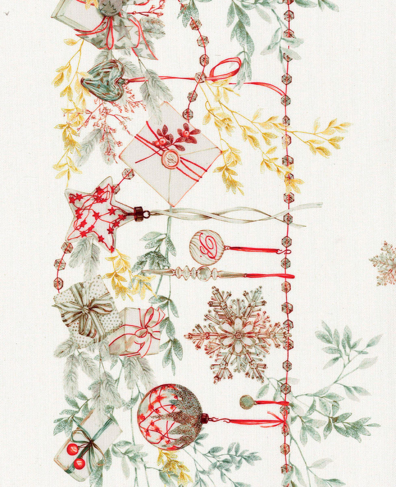 Runner Bianco Natale 50X150