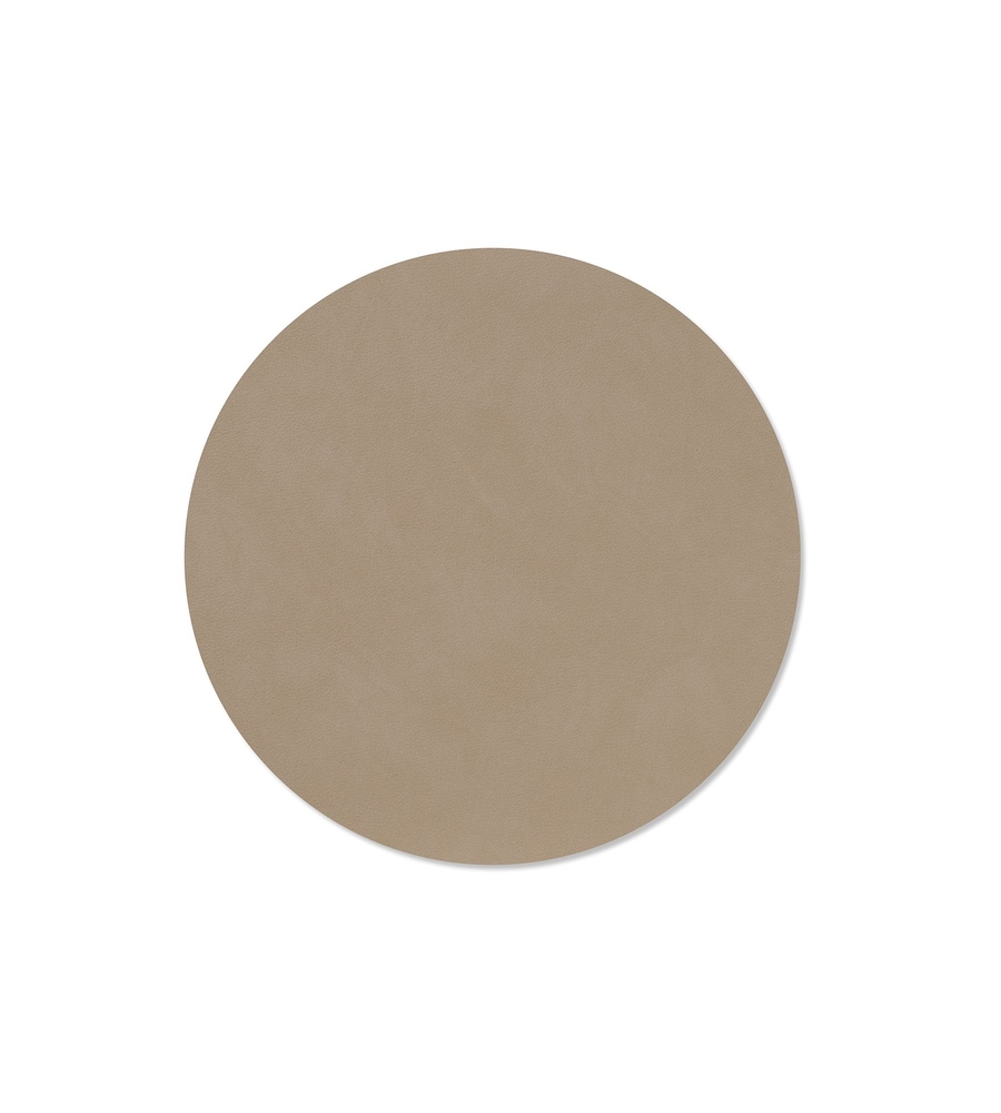 Table mat Circle Clay Brown