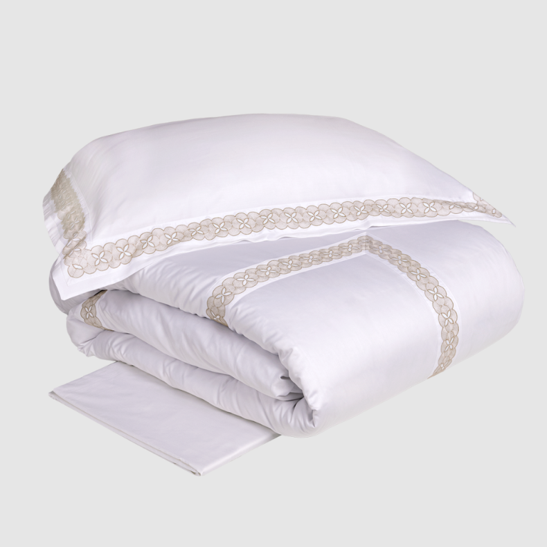 Постельное белье Bramante 250X200 bianco+corda