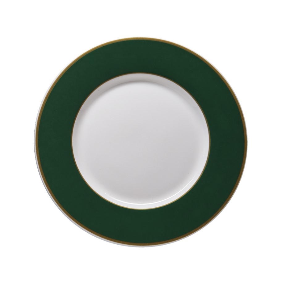 Stripes Green Farfurie pentru pâine și unt