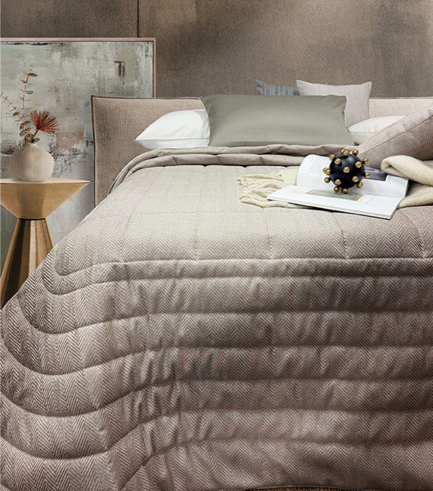 Bedspread Edimburgo 270X270 silver