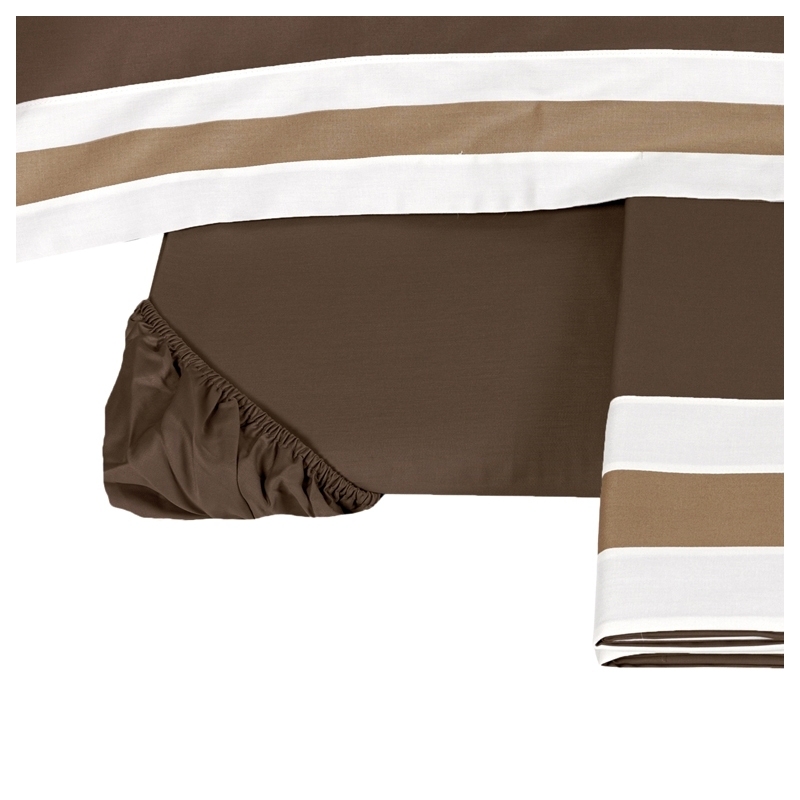 Lenjerie de pat Sentieri 250X200 Corteccia-Tortora