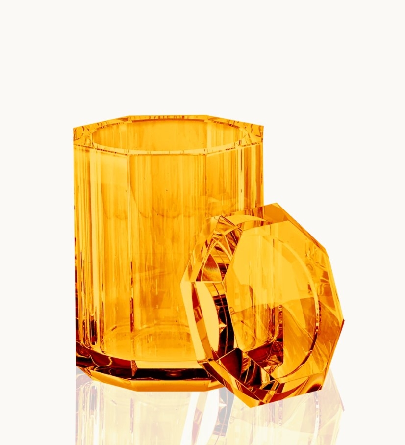 Kristall Recipient pentru depozitare amber