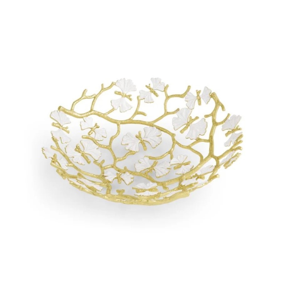 Butterfly Gingko Bread Basket